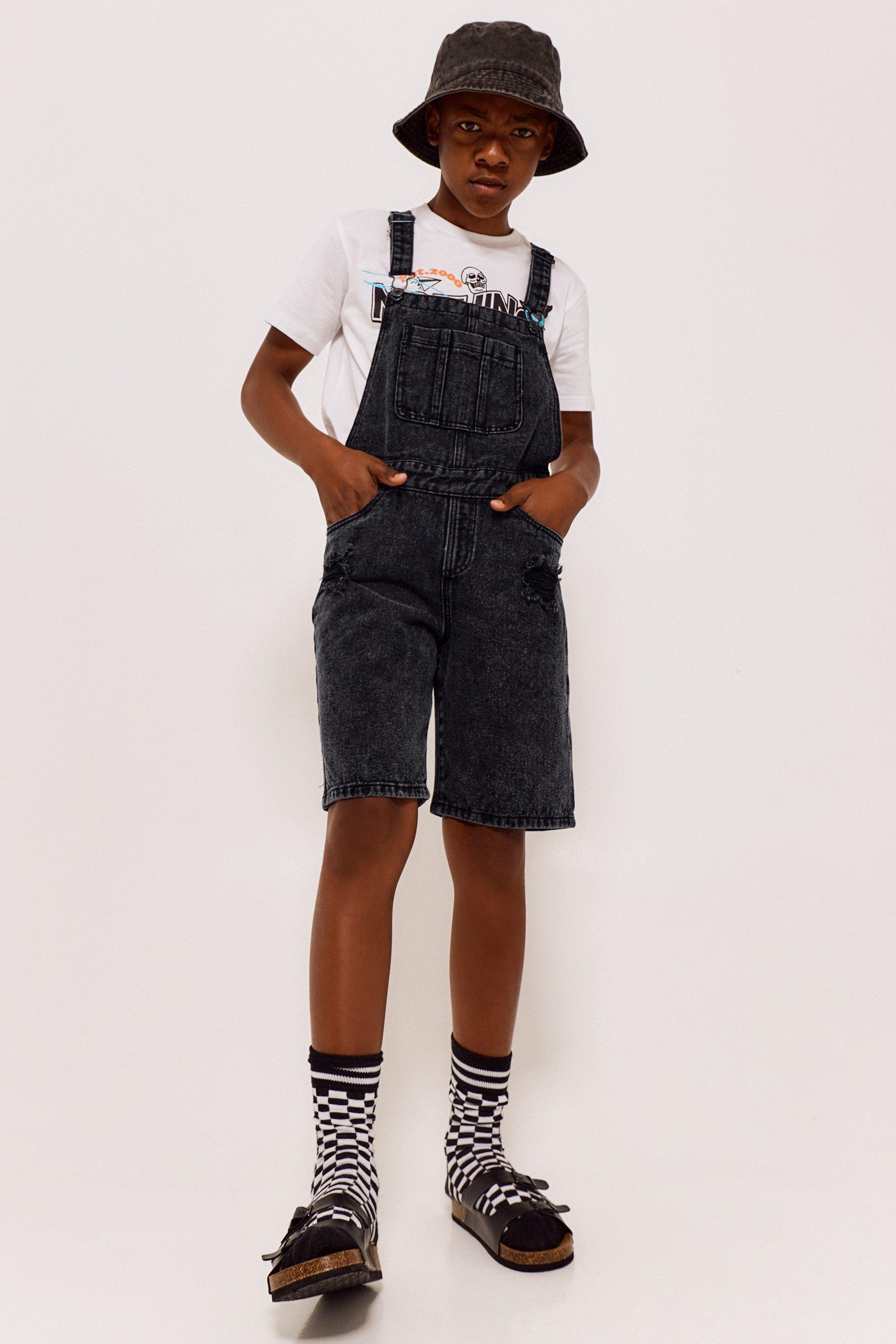 Mens skinny dungarees on sale shorts