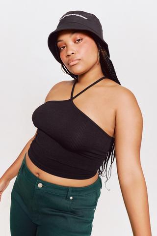Seamless Halter Neck Top