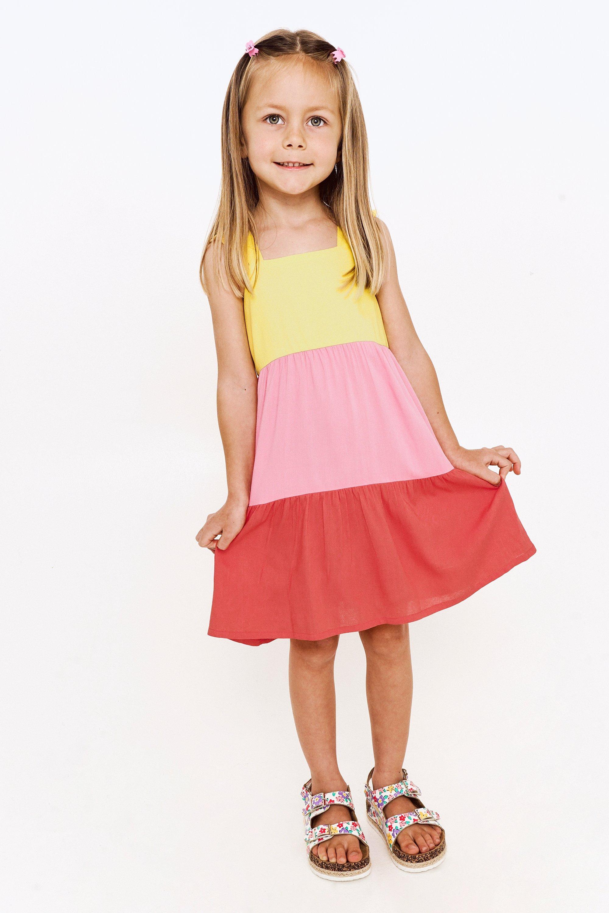 Tea Thyme Girl’s Trapeze Dress
