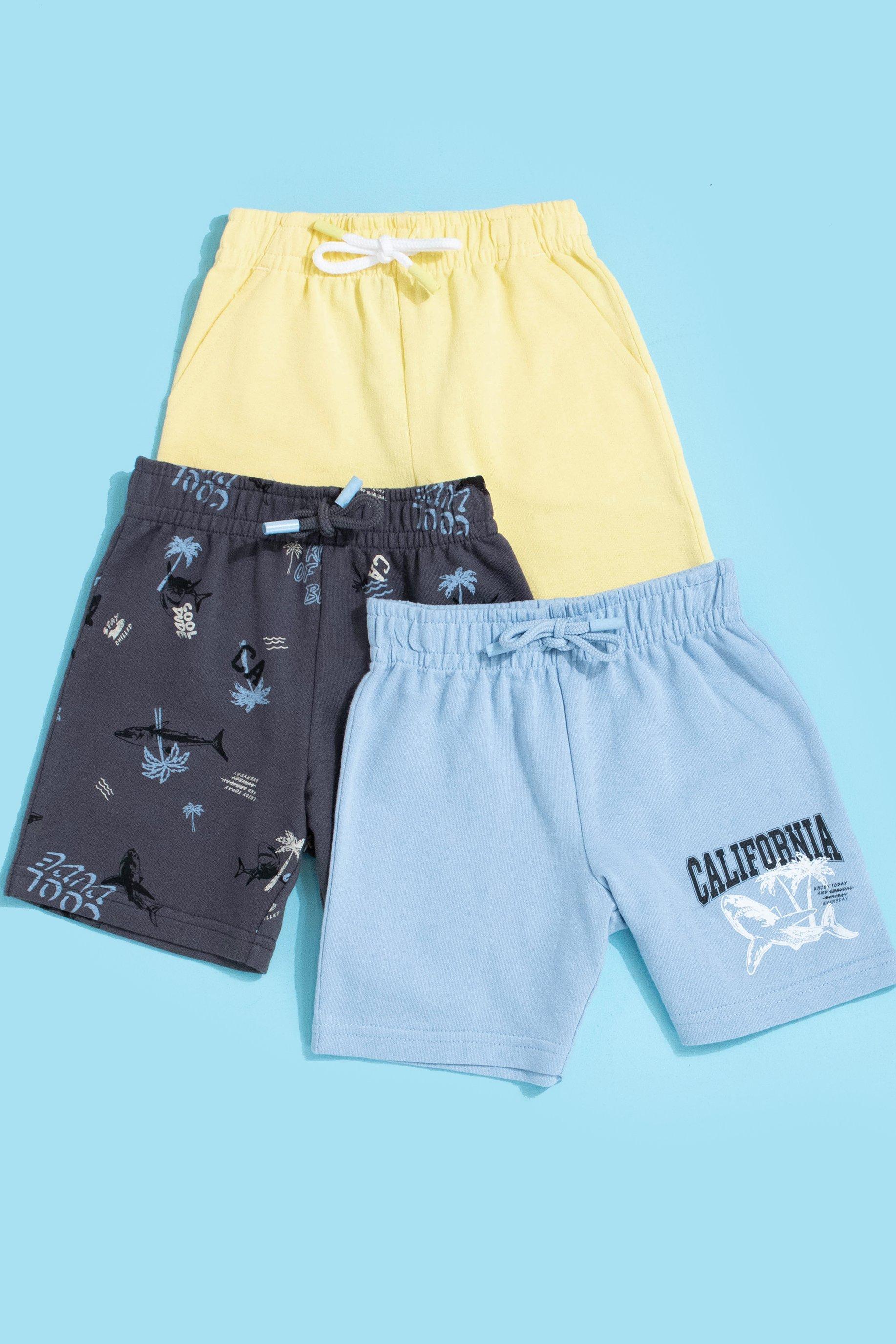 3 Pack Shorts