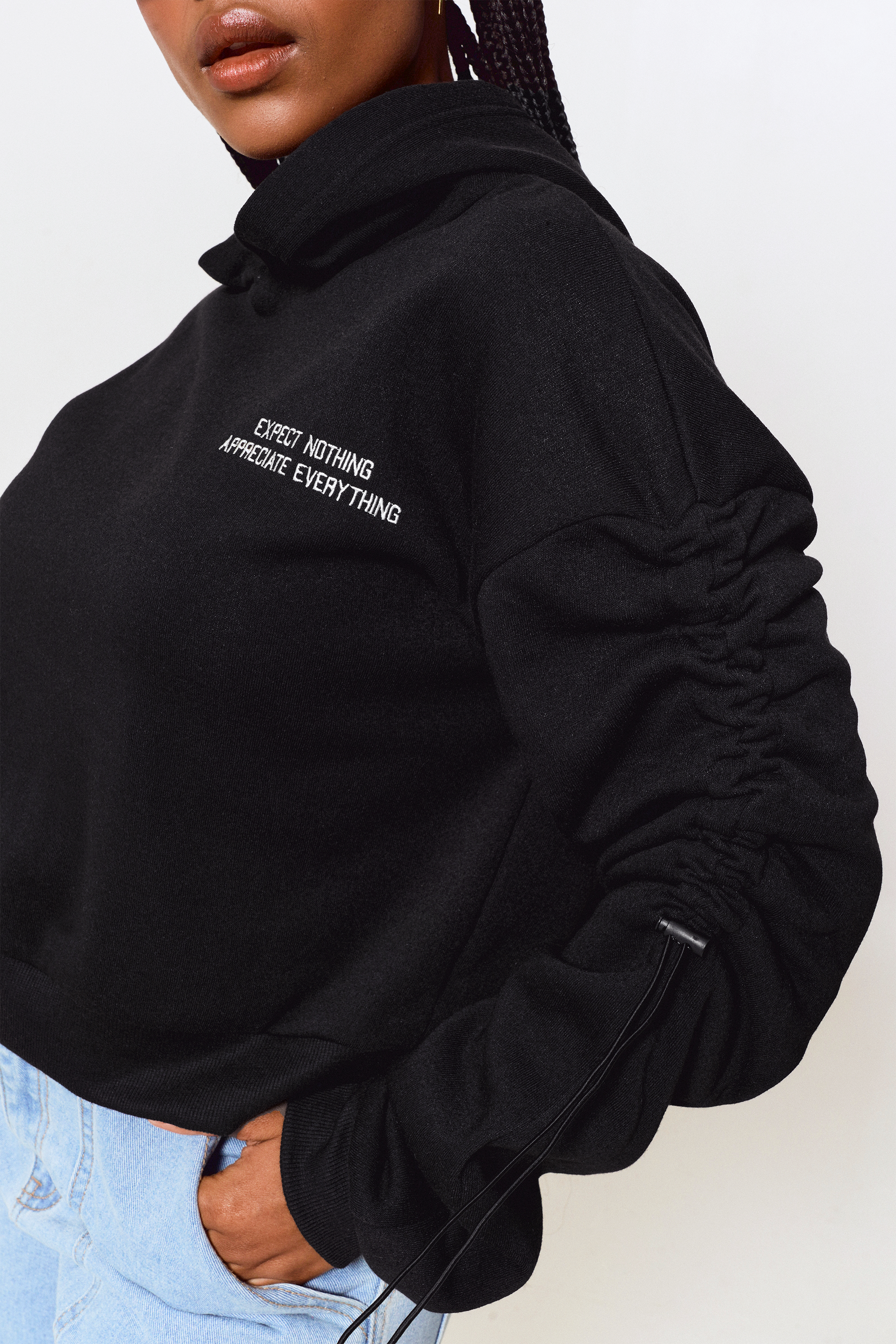 Mr price black discount hoodie