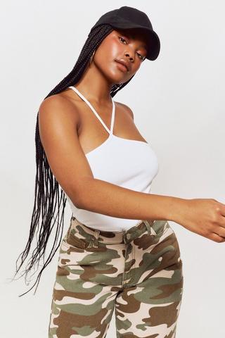 Seamless Halter Neck Top