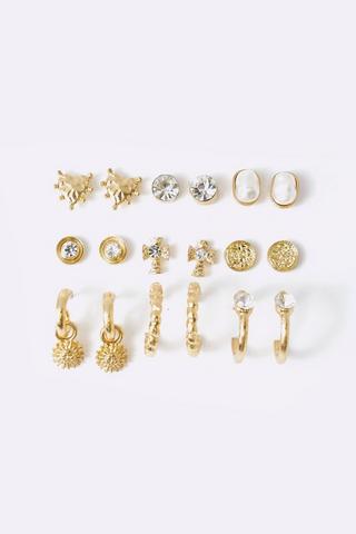 9 Pack Earrings