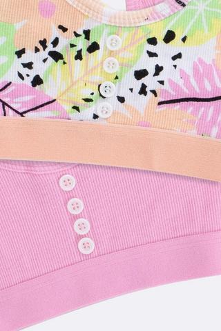 2 Pack Crop Bra