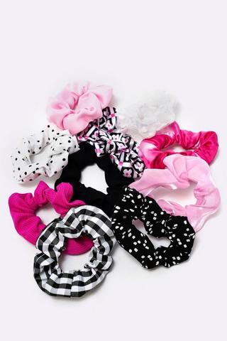 10 Pack Scrunchies