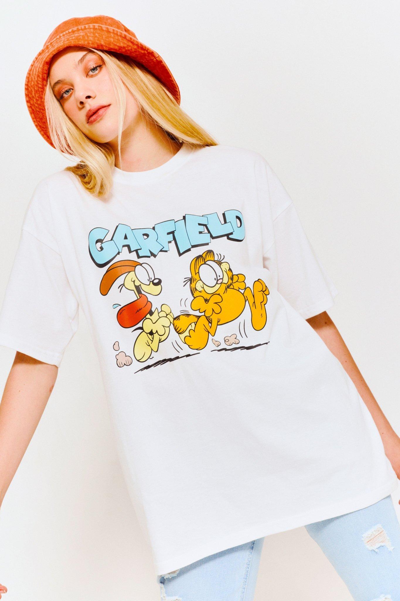 Garfield bershka best sale t shirt