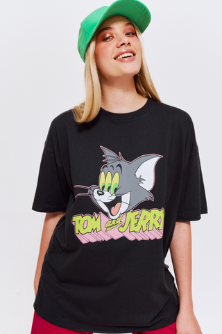 Tom And Jerry Graphic T-shirt