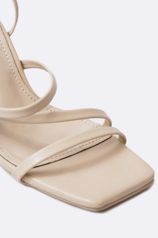 Strappy Block Heel