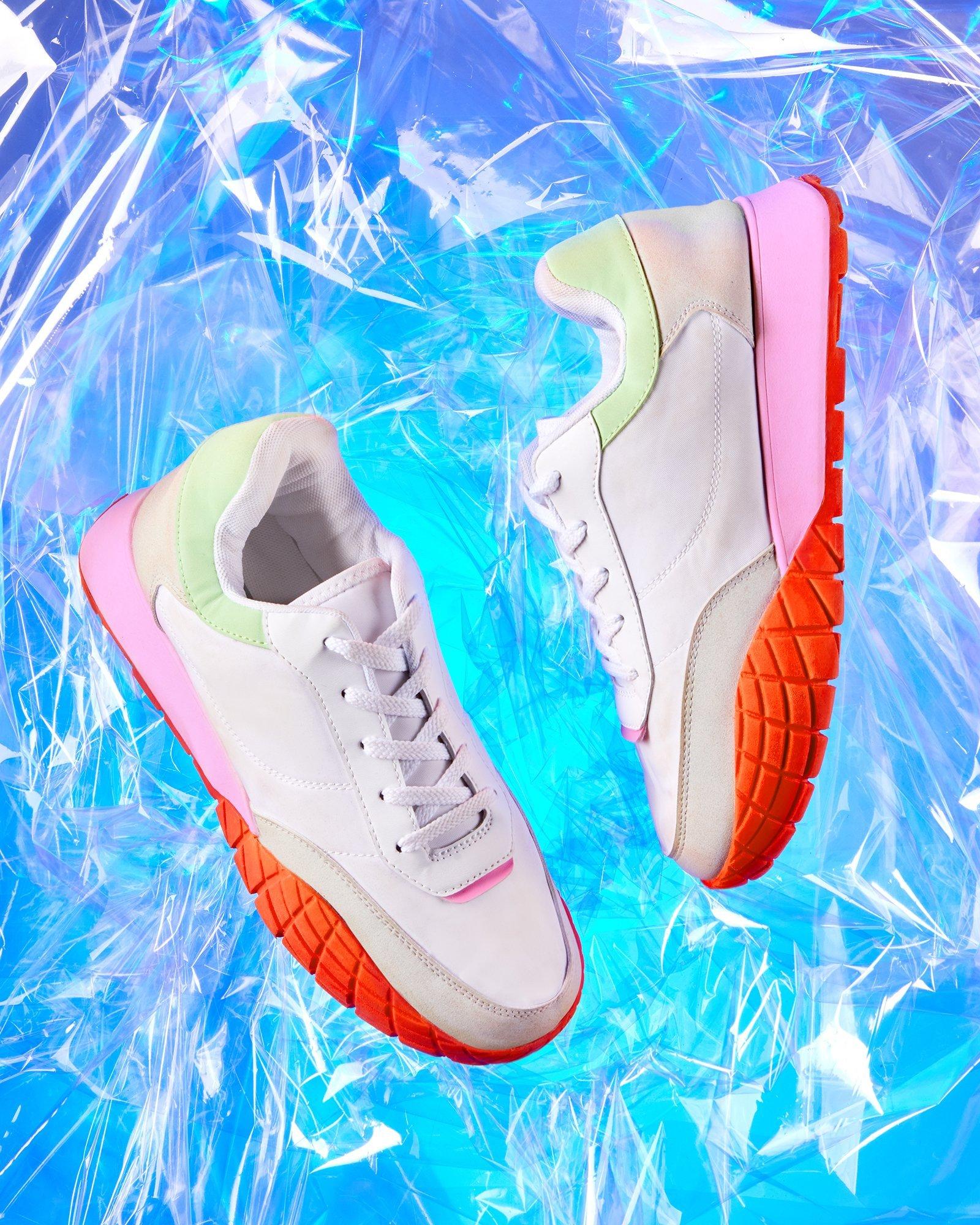 automatic lace up sneakers