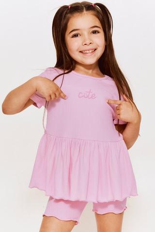 Top And Cycle Shorts Set