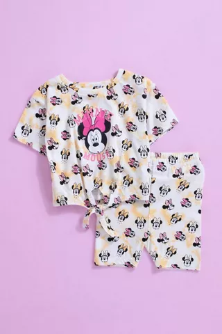 Minnie Mouse T-Shirt + Shorts Set