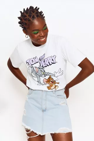 Tom And Jerry Graphic T-shirt