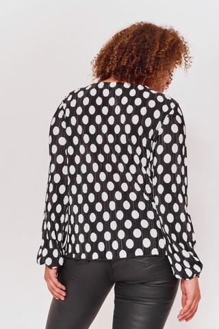 Pleated Blouse