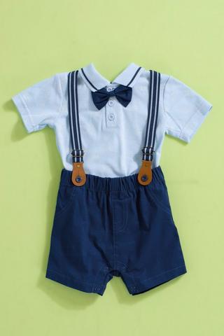 Shorts + Golfer + Bowtie Set