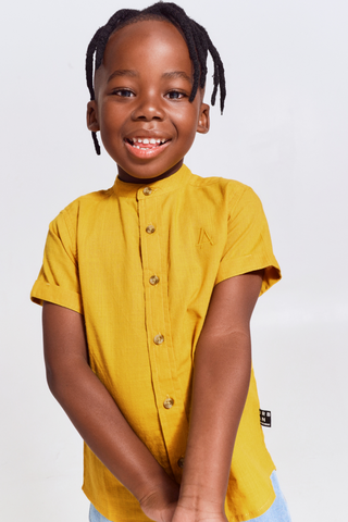 Mandarin Collar Shirt