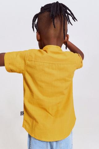 Mandarin Collar Shirt