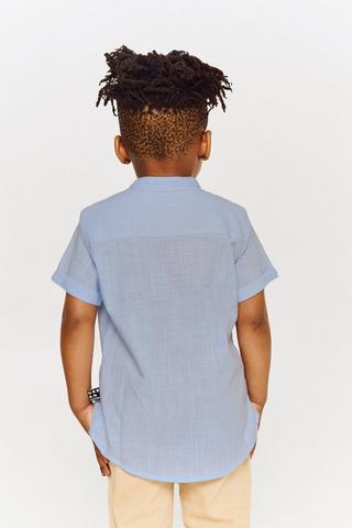 Mandarin Collar Shirt