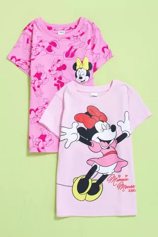 2 Pack Minnie Mouse T-shirts