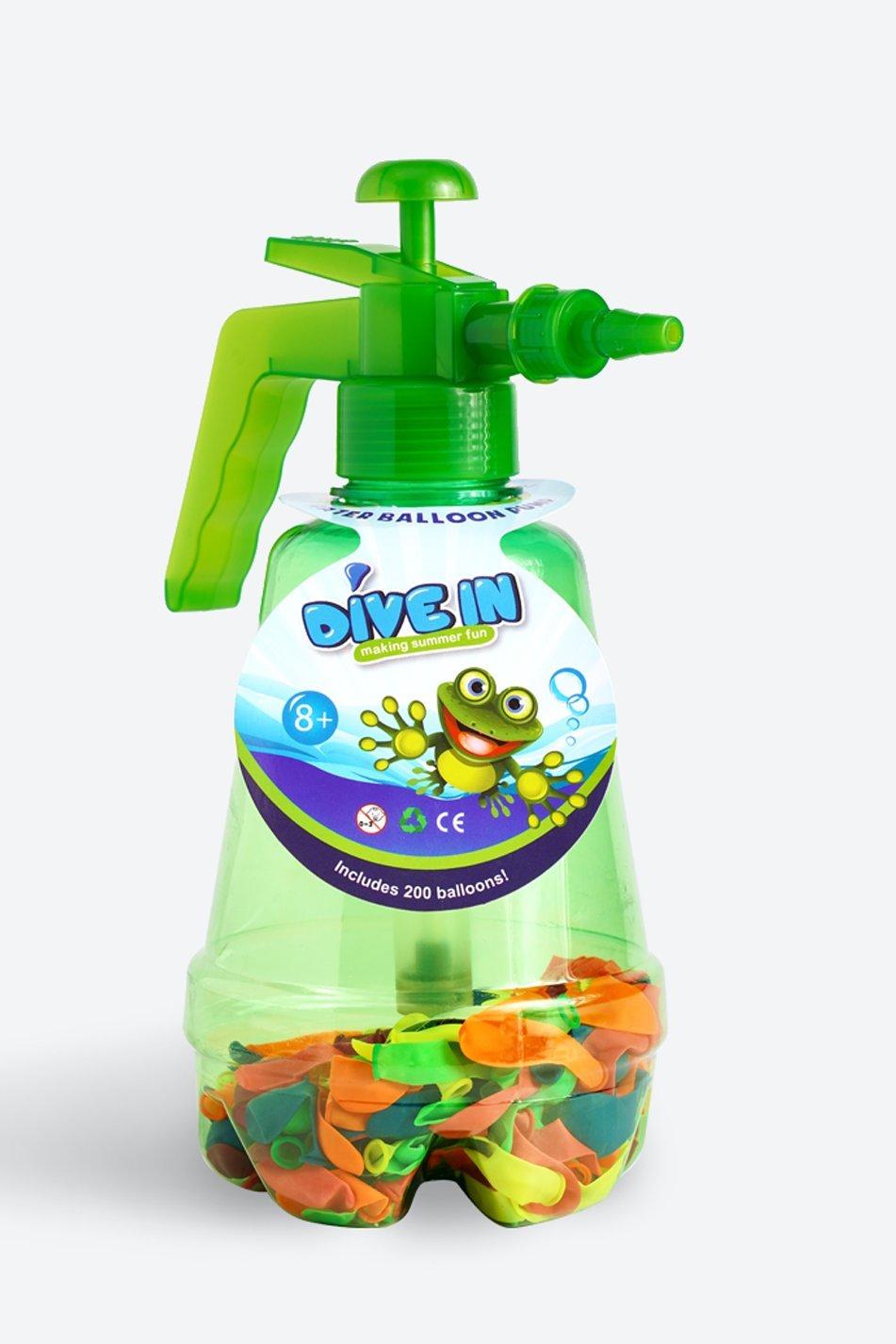 Dive In Water Balloons + Pump