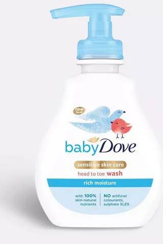 Baby Dove Head To Toe Wash Rich Moisture 220ml