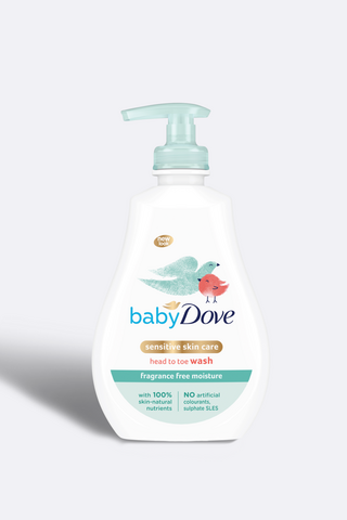 Baby Dove Head To Toe Wash Sensitive Moisture 400ml