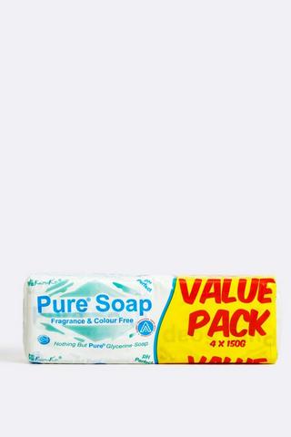 Pure Soap Value Pack 4 X150g