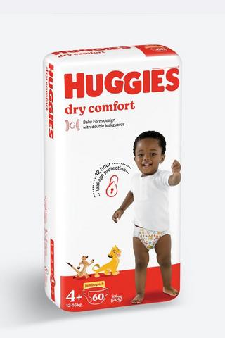 Huggies Dry Comfort Size 4+