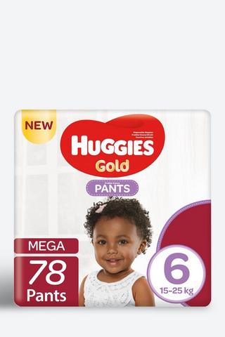 Huggies Gold Pants Size 6