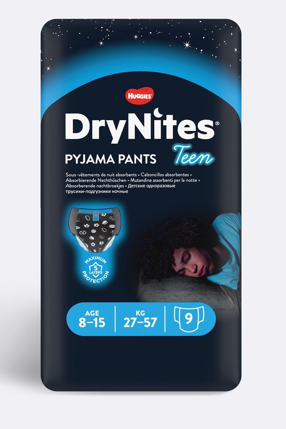 Drynites Boys Pyjama Pants 8- 15 Years Pack