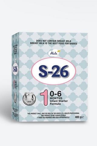 Alulla S26 Gold Infant Starter Formula Stage 1 0 - 6 Months 400g