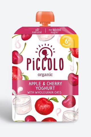 Piccolo Apple + Cherry Yoghurt 100g