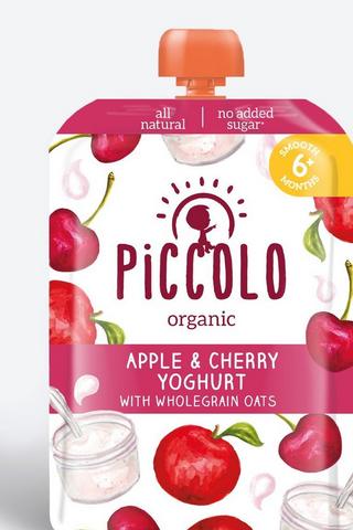 Piccolo Apple + Cherry Yoghurt 100g