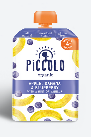 Piccolo Apple + Banana + Blueberry 100g