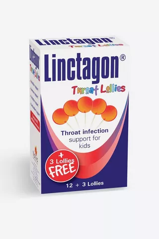 Linctagon Throat Lollies 12s
