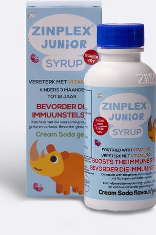 Zinplex Junior Cream Soda 200ml