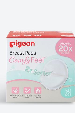 Pigeon Comfy Feel Breast Pads 50s