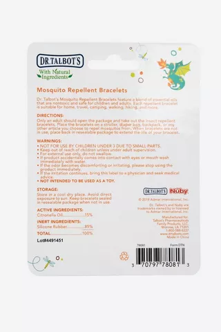 Dr. Talbot's Mosquito Repellent Bracelet 2 Pack