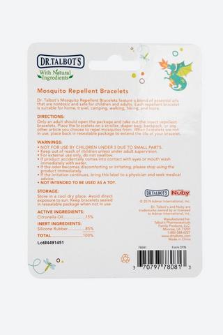 Dr. Talbot's Mosquito Repellent Bracelet 2 Pack