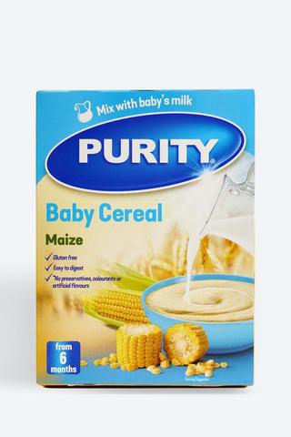 Purity cream of maize baby hot sale soft porridge