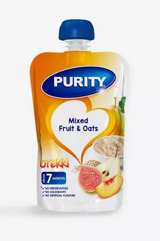 Purity Mixed Fruit + Oats 110ml