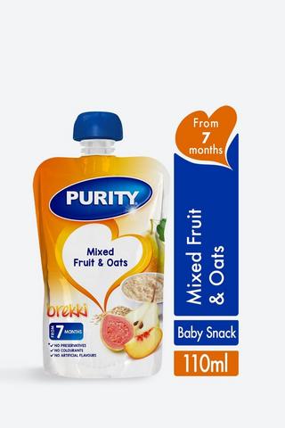 Purity Mixed Fruit + Oats 110ml