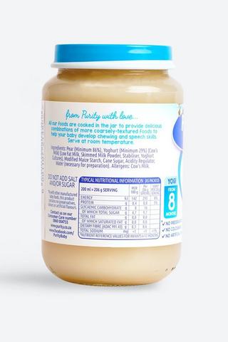 Purity Pear + Yoghurt 200ml