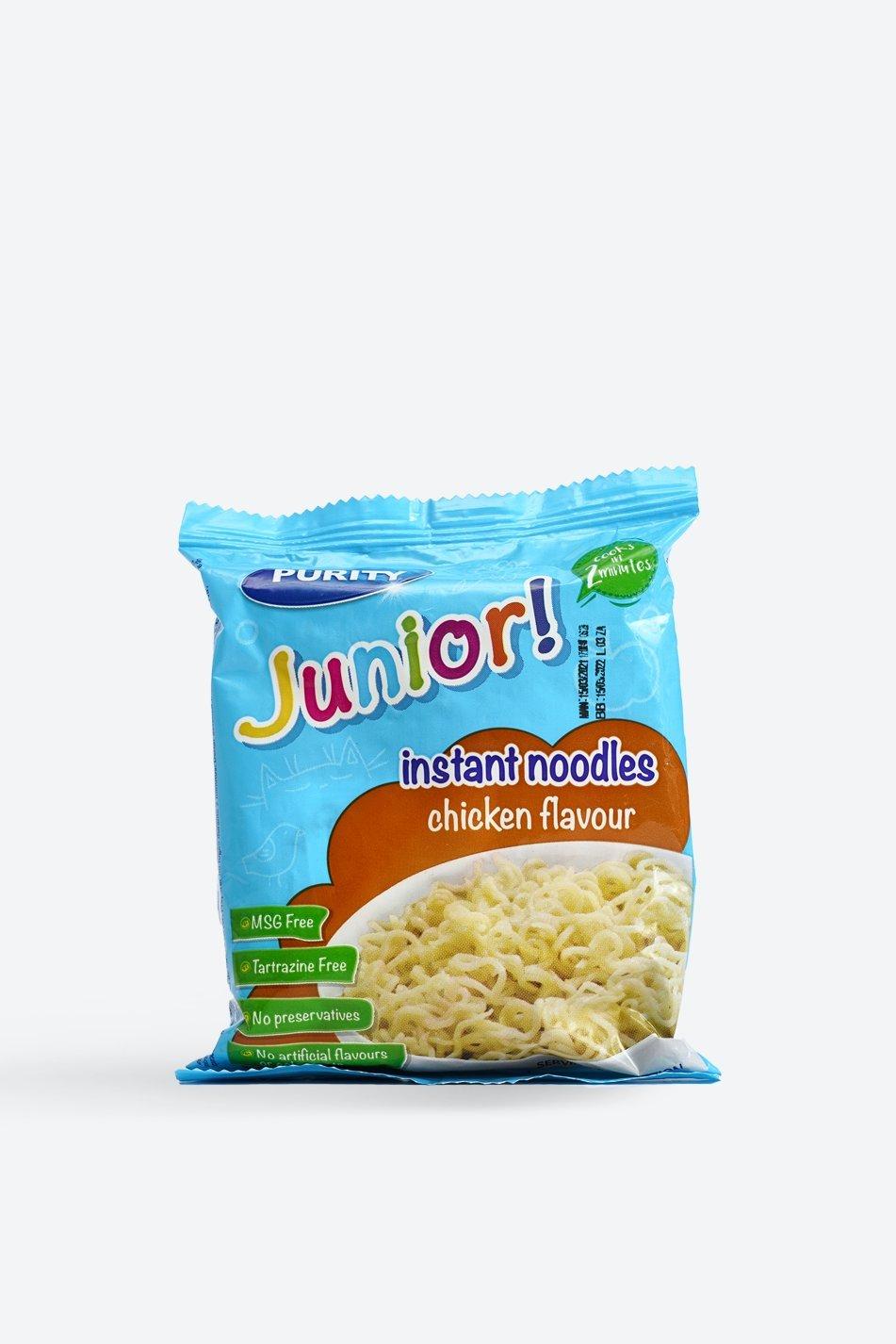 Purity Junior Instant Noodles Chicken Flavour