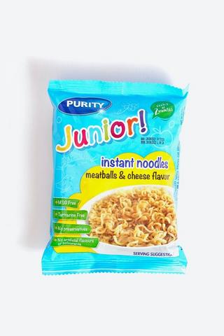 Purity Junior Instant Noodles Meatballs And Cheese