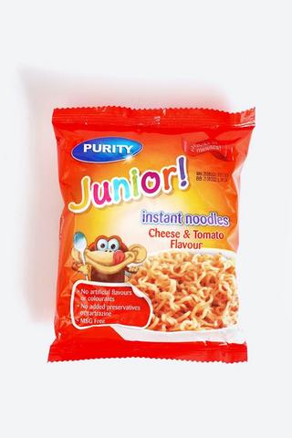 Purity Junior Instant Noodles Cheese + Tamatoe Flavour