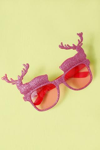 Festive Reindeer Glasses