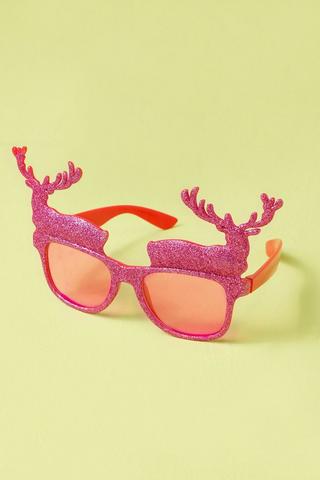 Festive Reindeer Glasses
