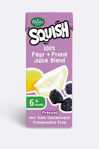 Rhodes Squish 100% Fruit Juice Pear + Prune 200ml