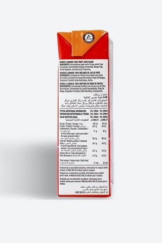 Cars Mango And Orange 100% Fruit Juice Blend 200ml