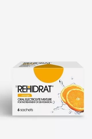 Rehidrat Electrolyte Mixture Orange 14g X 6 Sachets